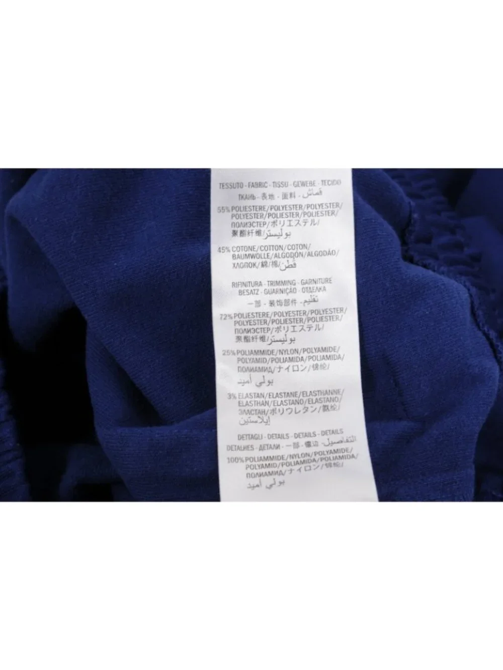 Gucci Men Side Panal Interlocking GG Track Pants Size Medium Blue Poly Cotton